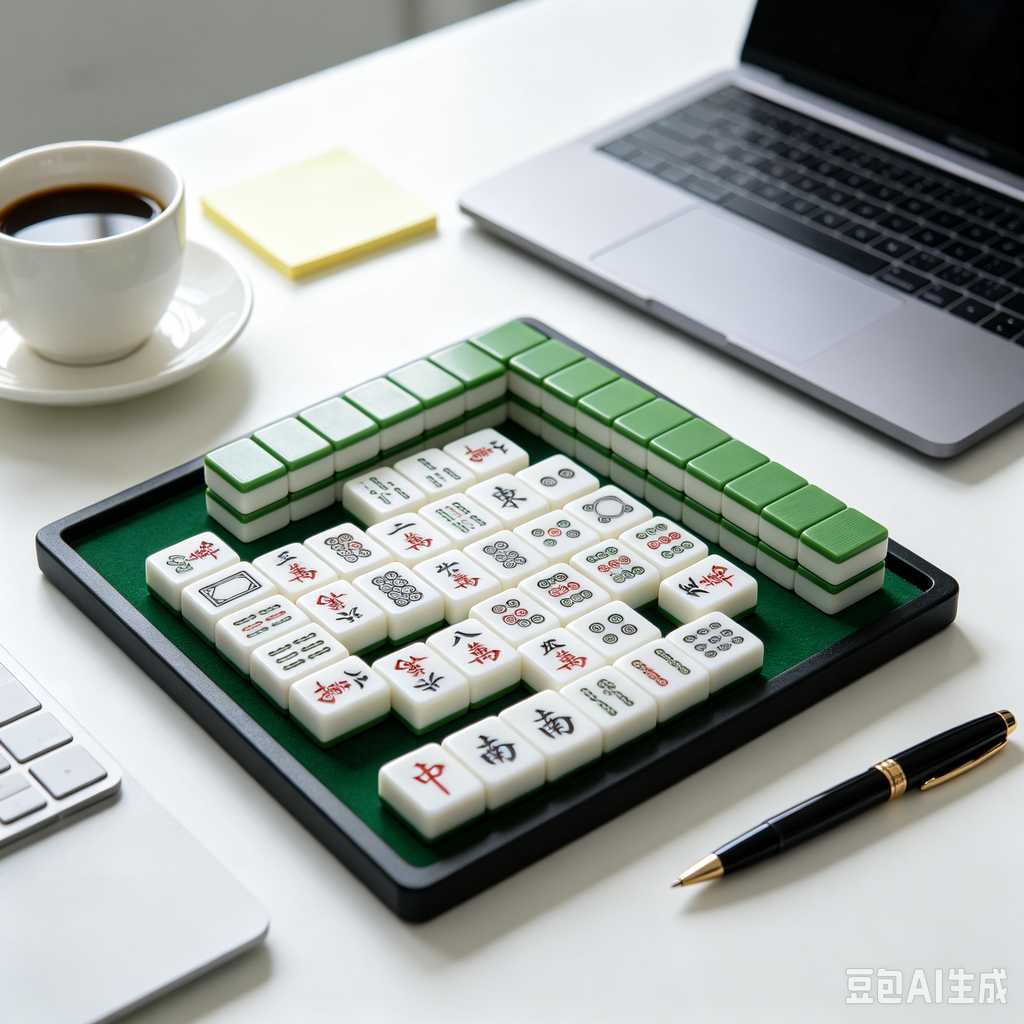 premium mahjong tile set